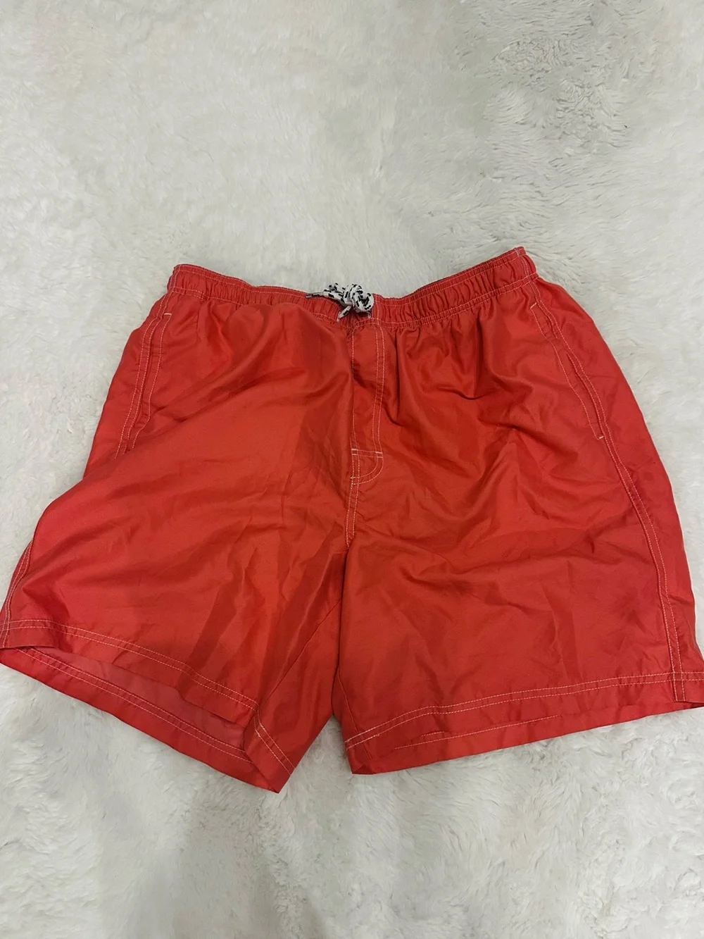 croft & barrow Red Men's Swim Trunks